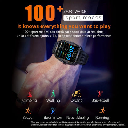Smart Watch – 1.96" HD Screen, Waterproof, Wireless Calling, 100+ Sports Modes - Epic Bargain Store