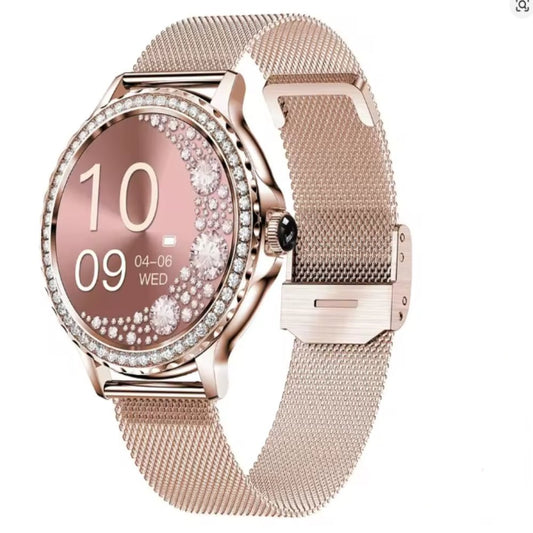 Lady's Smart Watch - Waterproof, Bluetooth, Wireless Calling, 100+ Sports Modes, ELRS-32568057506136077