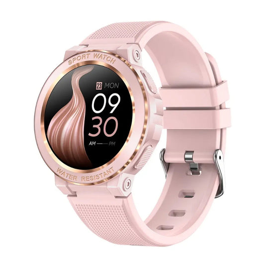 MK-60 Women's Smart Watch Fitness Tracker, Apple-iOS & Android, Waterproof, 25 Sport Modes, Bluetooth Calls, Multiple Faces